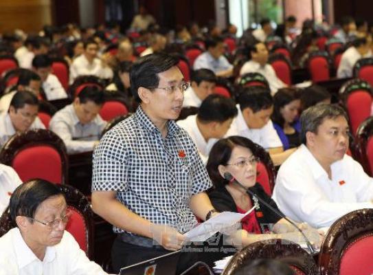 រដ្ឋសភាវៀតណាមពិភាក្សាអំពីគំរោងច្បាប់ចាត់តាំងរដ្ឋសភា(វិសោធនកម្ម)